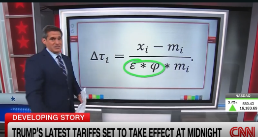 The morons occupying the White House can’t even do the fucking math when it comes to the dreaded tariffs. It’s utterly fucking embarrassing…